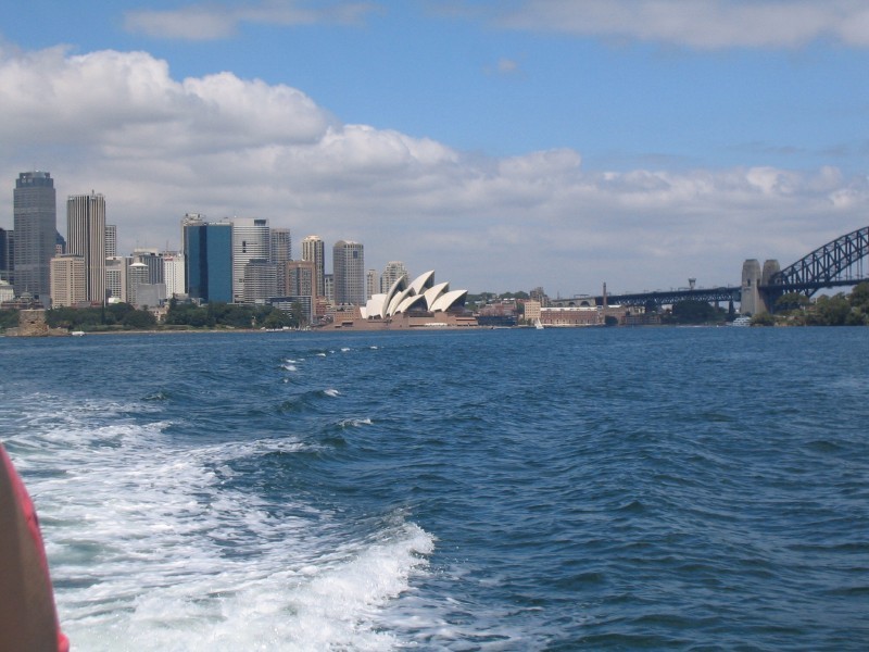 Downtown Sydeny from the ferry