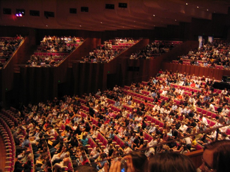 the Crowd inside the Opera House