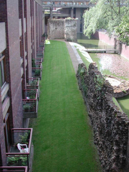 Londinium Wall in the Barbican