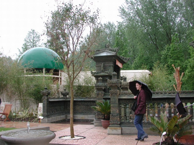 Marina in the garden