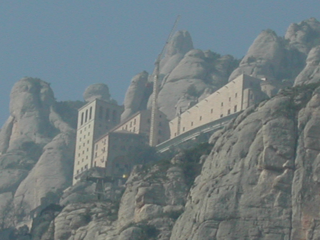 Montserrat from the ground