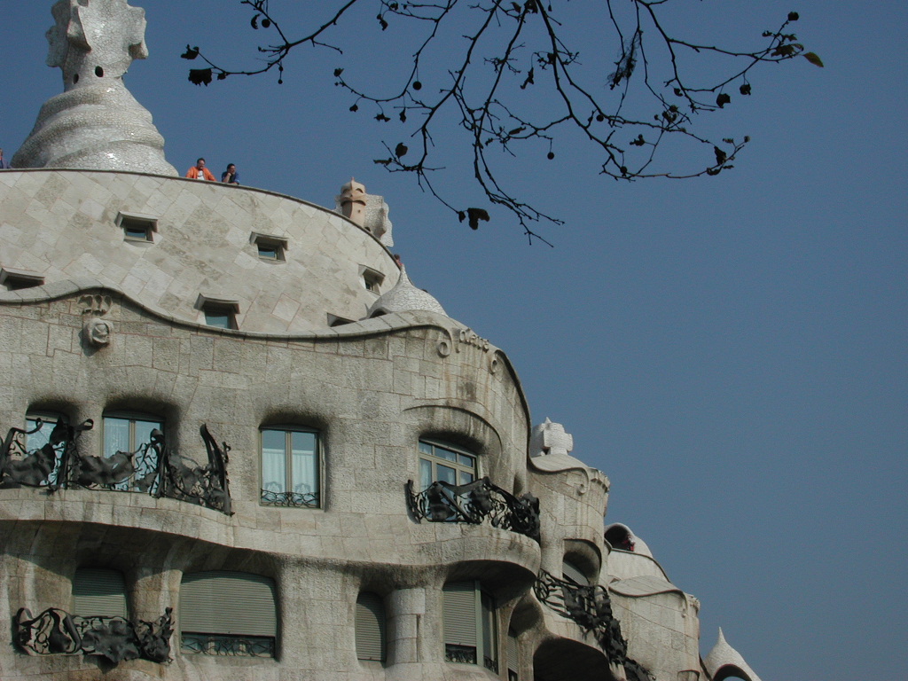 Gaudi roof