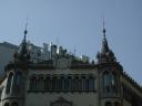 Leaving Barcelona shot from cab