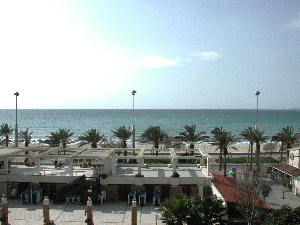 Welcome to Mallorca shot from our room